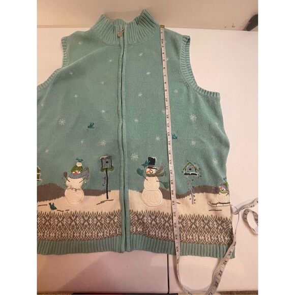 CJ Banks women’s size 1X bundle lot winter vest and button up - Picture 7 of 16